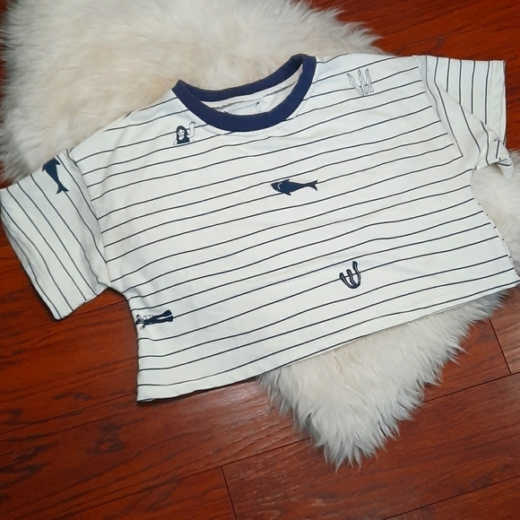 Cotton Sugaris Tops - Cotton Sugaris Crop Top